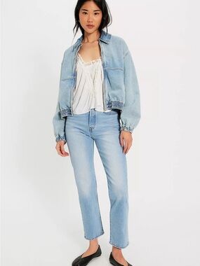 Levi’s High-Rise Wedgie Jeans in Light Blue
